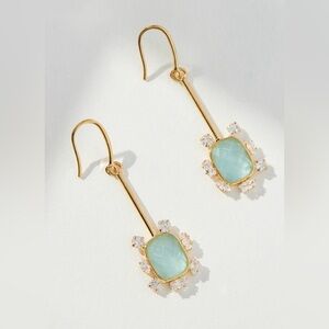 ‼️RARE‼️🎸ANTHROPOLOGIE🎸🔥NWT🔥Colorful Stone Drop Earrings